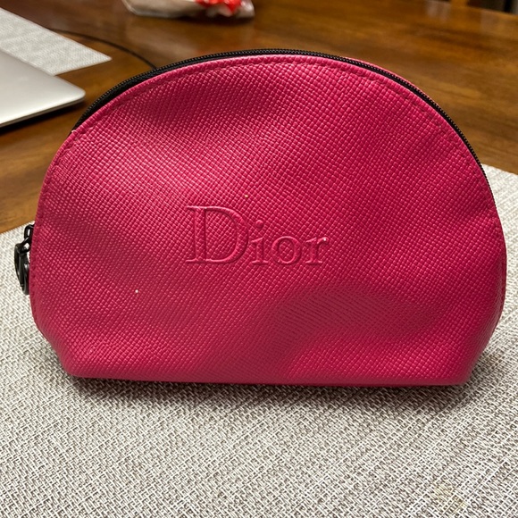Dior Bags Dior Beaute Pink Cosmetic Pouch Poshmark